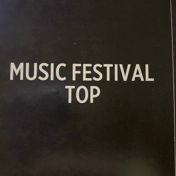 Music festival top! Silver hardware. Brand new never worn. One size. Body chain - Picture 4 of 4